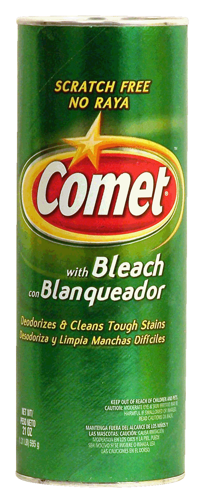 Comet disinfectant powder cleanser with bleach Full-Size Picture
